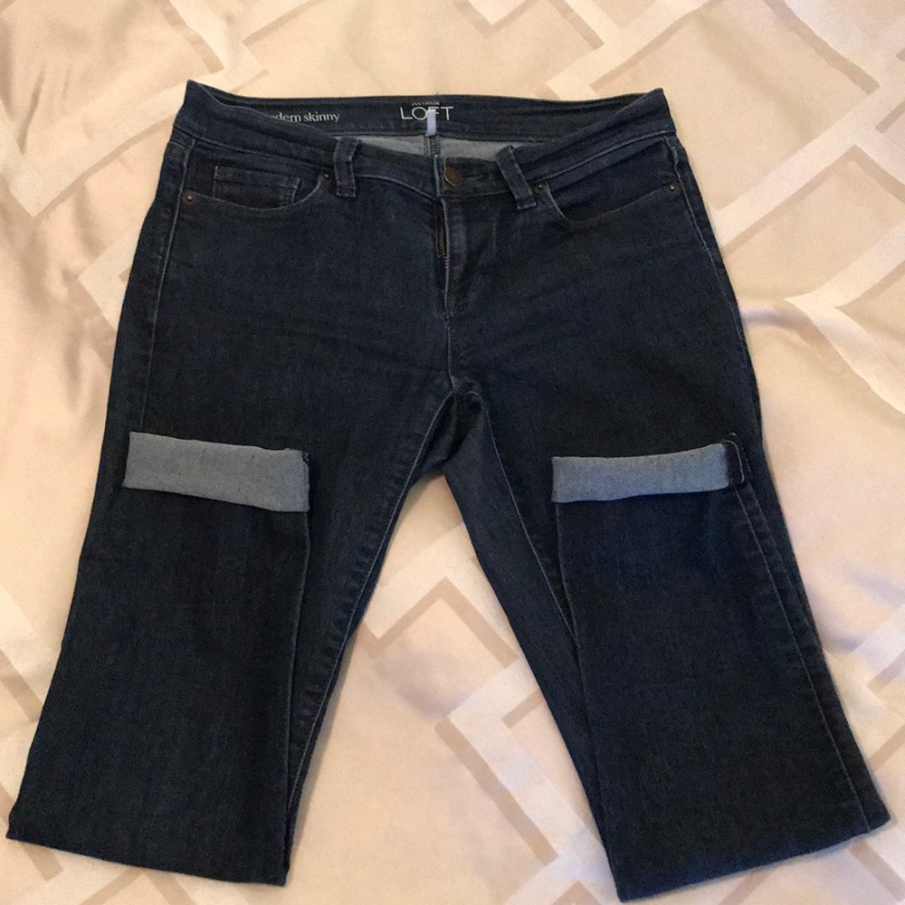 LOFT jeans :: modern skinny ::